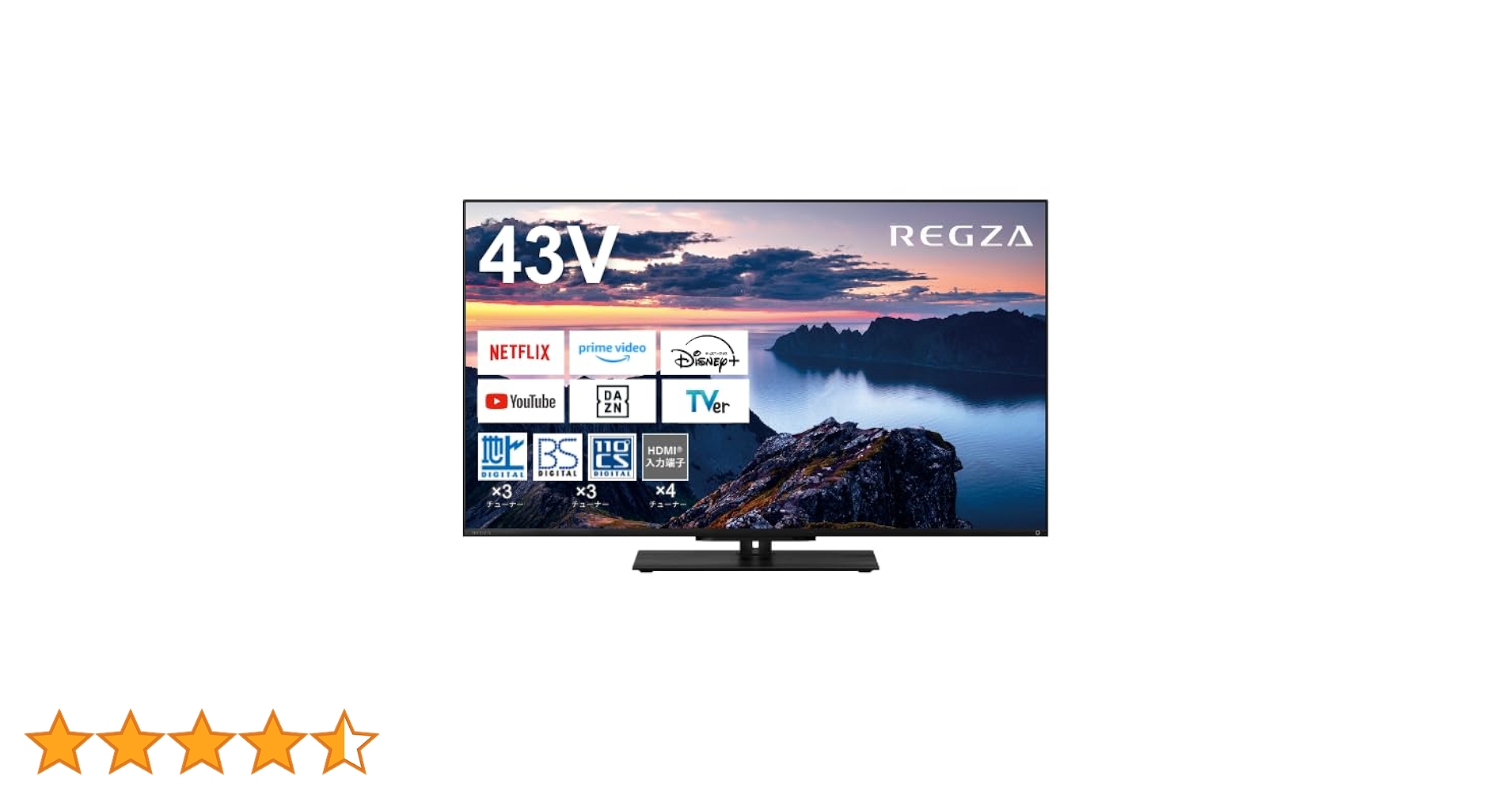 TOSHIBA 東芝 REGZA 43インチ 4K 液晶 テレビ 43Z670N life-ma_43z670n